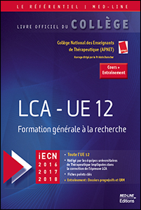 LCA – UE 12 Formation générale à la recherche