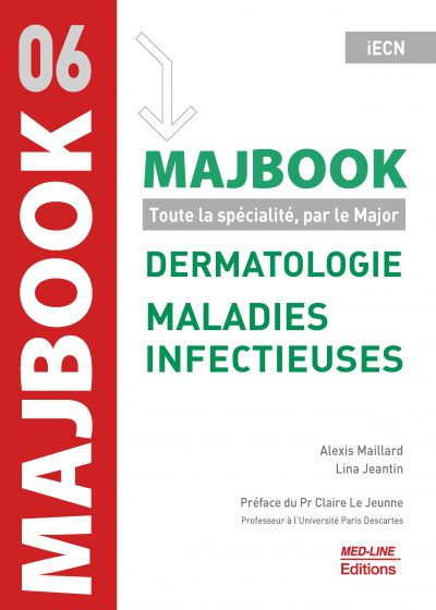 MAJBOOK – Dermatologie, maladies infectieuses