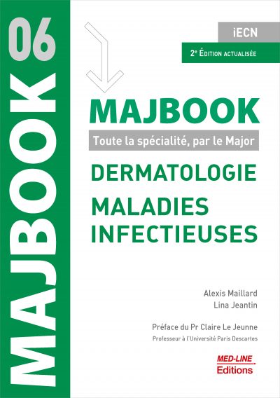 MAJBOOK – Dermatologie, maladies infectieuses – 2ème édition actualisée