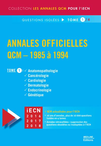 Annales Officielles - TOME 1